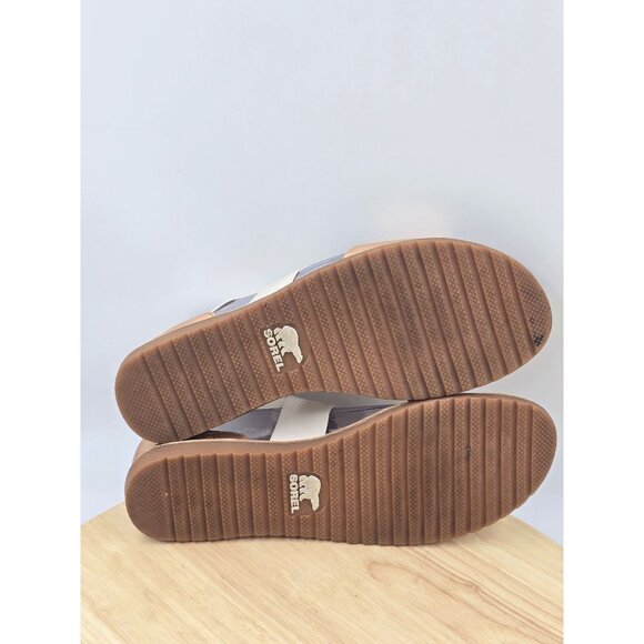 Sorel Ella Leather Womens Slingback Flat Sandals NL2890-120  sz 9.5 - Picture 7 of 8